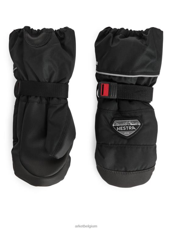 ARKET accessoires 0DXJP1654 zwart hestra czone wanten voor kinderen kinderen - Image 1