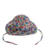 ARKET accessoires 0DXJP1774 multi/bloemen popeline zonnehoed kinderen