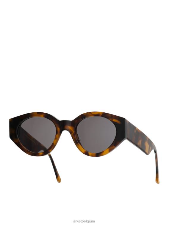 ARKET accessoires 0DXJP649 havana/grijze vaste lens monokel brillen polly zonnebril vrouwen - Image 2