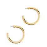 ARKET accessoires 0DXJP803 goud vergulde hoepels vrouwen
