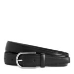 ARKET accessoires 0DXJP836 zwart leren riem vrouwen