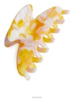 ARKET accessoires 0DXJP871 geel haar klauw vrouwen - Image 2