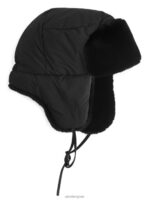 ARKET accessoires 0DXJP899 zwart pelsmuts van imitatiebont vrouwen - Image 2