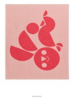 ARKET huishoudartikelen 0DXJP1727 rood Wit katoenen deken in artiesteneditie unisex - Image 2