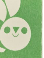 ARKET huishoudartikelen 0DXJP1745 groen Wit katoenen deken in artiesteneditie unisex - Image 3