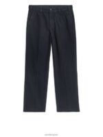 ARKET kleding 0DXJP1065 donkerblauw Utility-broek van katoenen canvas Heren