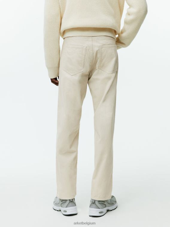ARKET kleding 0DXJP1068 gebroken wit losse corduroy broek Heren - Image 2