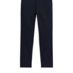 ARKET kleding 0DXJP1069 donkerblauw slanke katoenen chino Heren