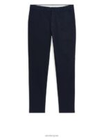 ARKET kleding 0DXJP1072 donkerblauw slanke stretchchino Heren