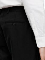 ARKET kleding 0DXJP1076 zwart slanke broek van hopzakwol Heren - Image 4