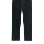 ARKET kleding 0DXJP1089 zwart Rechte chino van corduroy Heren