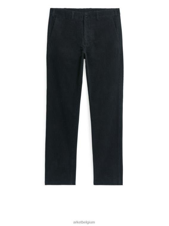 ARKET kleding 0DXJP1089 zwart Rechte chino van corduroy Heren - Image 1
