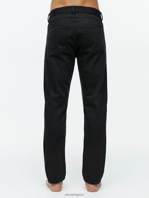 ARKET kleding 0DXJP1102 blijf zwart park cropped regular rechte jeans Heren - Image 2