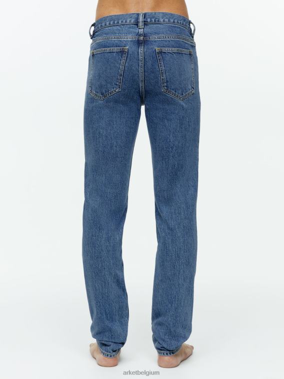 ARKET kleding 0DXJP1106 midden blauw Slim-stretch jeans van berkenhout Heren - Image 2