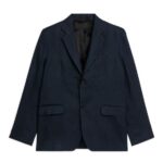 ARKET kleding 0DXJP1150 donkerblauw moderne blazerhopzak Heren