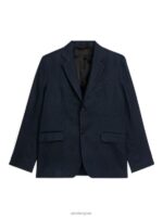ARKET kleding 0DXJP1150 donkerblauw moderne blazerhopzak Heren - Image 6