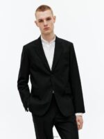 ARKET kleding 0DXJP1151 zwart moderne blazerhopzak Heren - Image 3