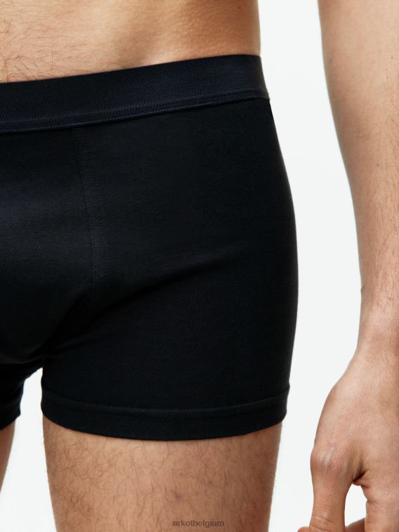 ARKET kleding 0DXJP1224 donkerblauw Pima katoenen boxershort, set van 3 Heren - Image 4