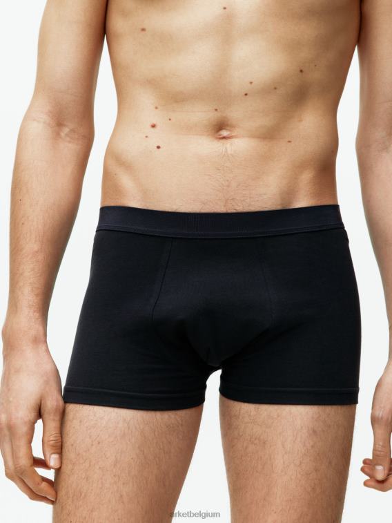 ARKET kleding 0DXJP1224 donkerblauw Pima katoenen boxershort, set van 3 Heren - Image 5