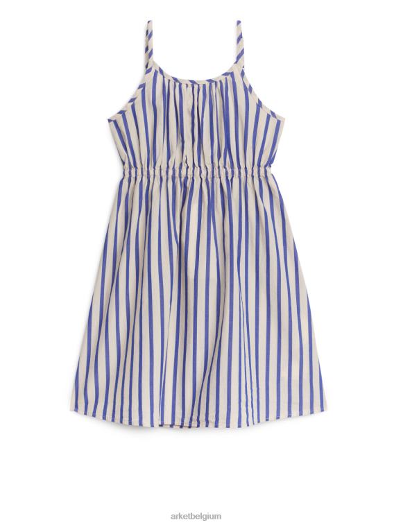 arket_kleding_0dxjp1368_blauw_strepen_geweven_zonnejurk_kinderen.jpeg ARKET kleding 0DXJP1368 blauw/strepen geweven zonnejurk kinderen - Image 1