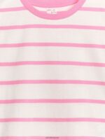 ARKET kleding 0DXJP1465 wit/roze wijdvallend t-shirt kinderen - Image 3