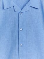 ARKET kleding 0DXJP1469 blauw shirt met korte mouwen kinderen - Image 3
