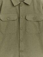 ARKET kleding 0DXJP1475 kaki groen relaxed katoen-linnen overshirt kinderen - Image 3