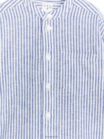 ARKET kleding 0DXJP1484 blauw/streep henley linnen overhemd kinderen - Image 3