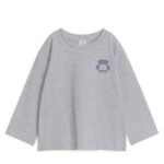 ARKET kleding 0DXJP1485 grijs gemêleerd/robot Lange mouwenshirt kinderen