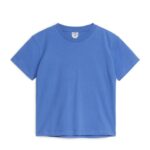 ARKET kleding 0DXJP1489 hemelsblauw T-shirt met ronde hals kinderen