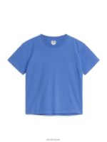 ARKET kleding 0DXJP1489 hemelsblauw T-shirt met ronde hals kinderen