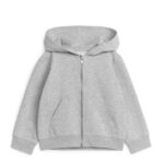 ARKET kleding 0DXJP1494 lichtgrijs hoodie met rits kinderen