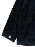 ARKET kleding 0DXJP1515 zwart Corduroy overshirt met rits kinderen - Image 3