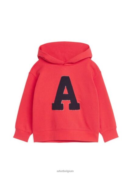 ARKET kleding 0DXJP1517 rood blauw Varsity-hoodie kinderen