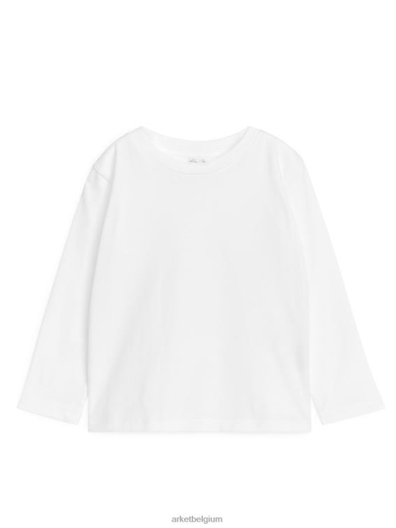 ARKET kleding 0DXJP1524 wit Zwart T-shirt met lange mouwen, set van 2 kinderen - Image 1