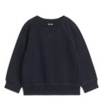 ARKET kleding 0DXJP1533 donkerblauw Sweatshirt met ronde hals kinderen