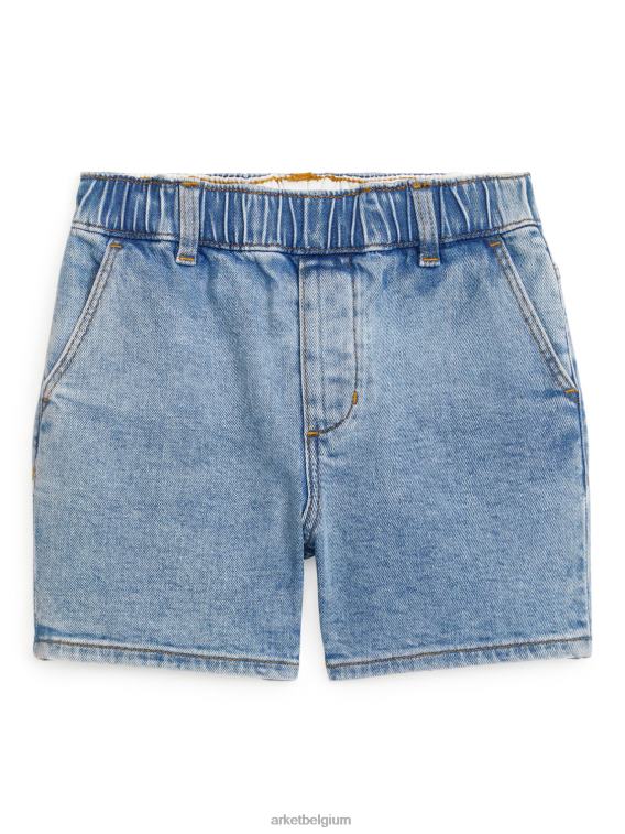 arket_kleding_0dxjp1541_lichtblauw_denim_stretchshort_kinderen.jpeg ARKET kleding 0DXJP1541 lichtblauw denim-stretchshort kinderen - Image 1