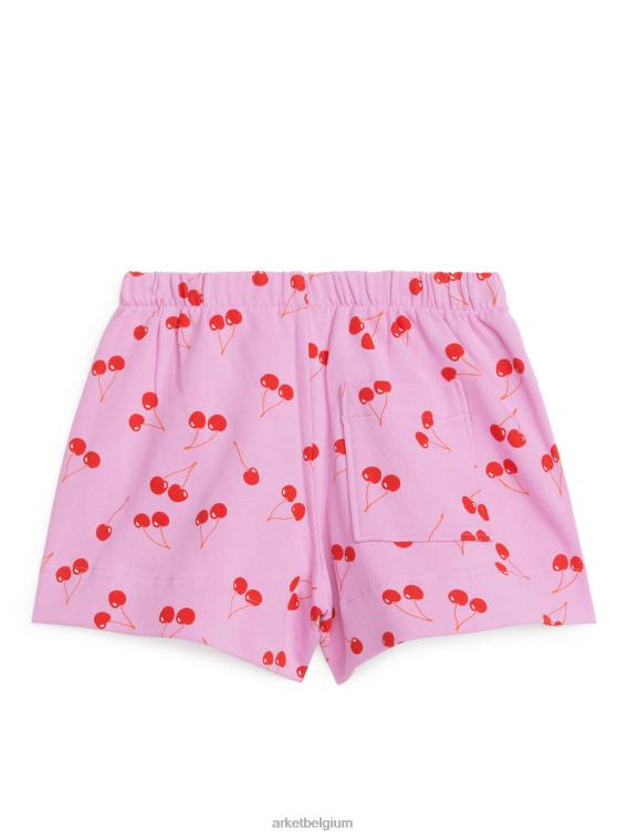 ARKET kleding 0DXJP1553 roze/kersen korte broek van franse badstof kinderen - Image 2
