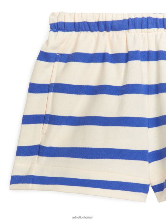 ARKET kleding 0DXJP1561 blauw/streep korte broek van franse badstof kinderen - Image 3