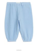 ARKET kleding 0DXJP1719 blauw katoenen mousseline broek kinderen
