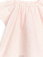 ARKET kleding 0DXJP1720 gebroken wit/oranje linnen katoenen jurk kinderen - Image 3
