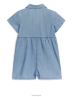 ARKET kleding 0DXJP1721 lichtblauw korte denim jumpsuit kinderen - Image 2