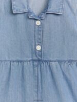 ARKET kleding 0DXJP1721 lichtblauw korte denim jumpsuit kinderen - Image 3