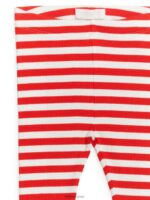ARKET kleding 0DXJP1726 wit rood geribbelde legging kinderen - Image 3