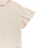 ARKET kleding 0DXJP1728 beige T-shirt met ruches kinderen - Image 3