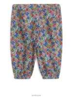 ARKET kleding 0DXJP1732 blauw/bloemig broek met all-over print kinderen - Image 2