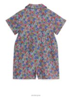 ARKET kleding 0DXJP1733 multi/bloemig korte katoenen jumpsuit kinderen - Image 2