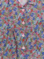 ARKET kleding 0DXJP1733 multi/bloemig korte katoenen jumpsuit kinderen - Image 3