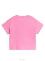 ARKET kleding 0DXJP1748 roze T-shirt met korte mouwen kinderen - Image 2