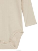 ARKET kleding 0DXJP1755 licht beige bodysuit van katoenlyocell kinderen - Image 5